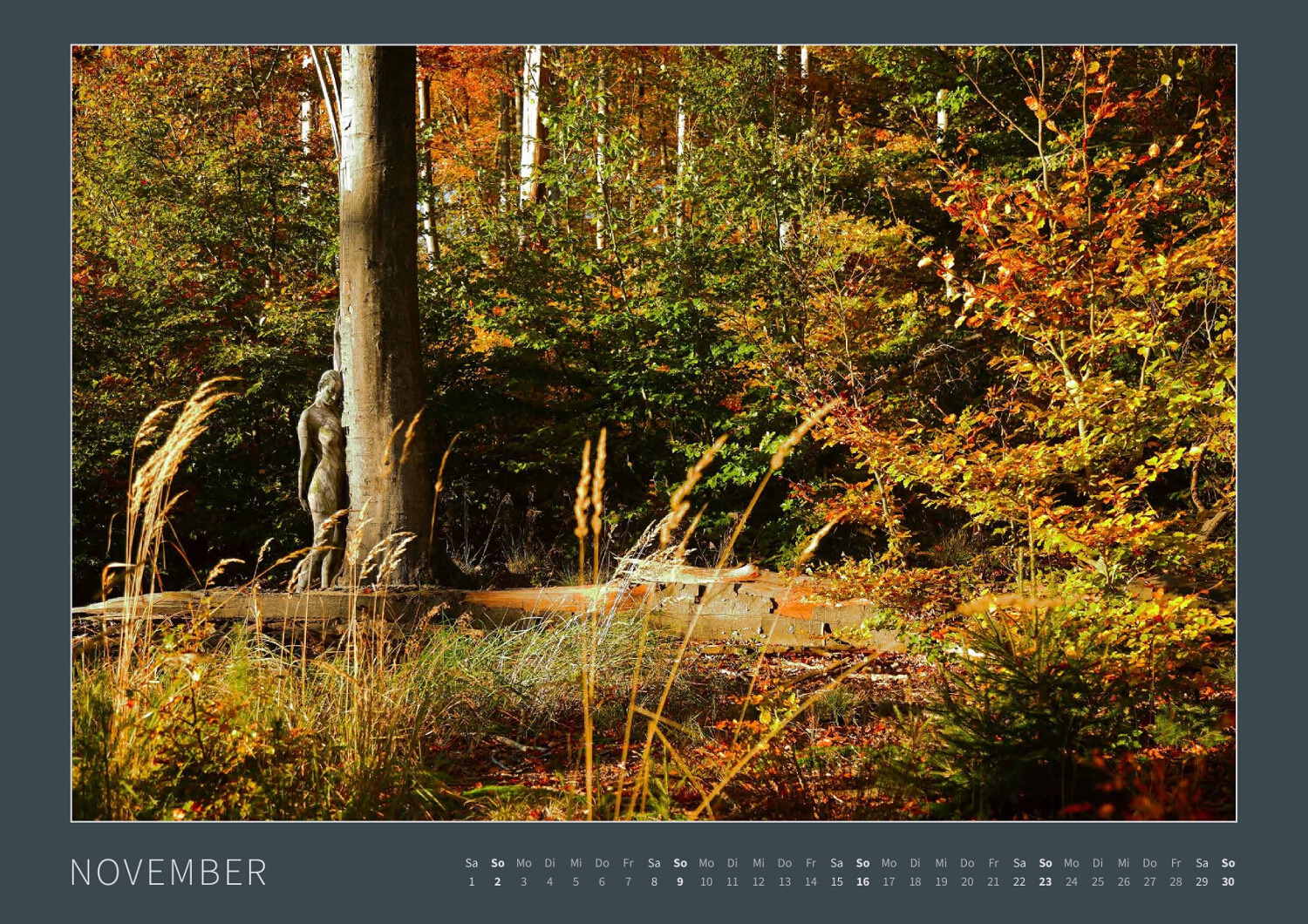 Kalender 2025: Bodypainting in Nature (ausverkauft)