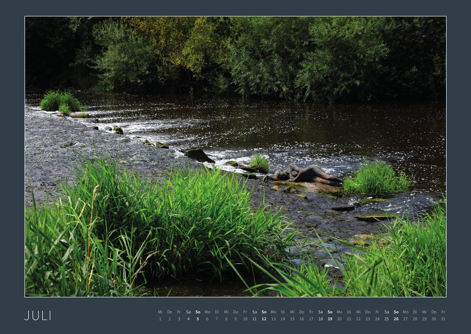 Kalender 2026: Bodypainting-Kunst, Mensch & Natur - Farbige Symbiosen (ausverkauft)