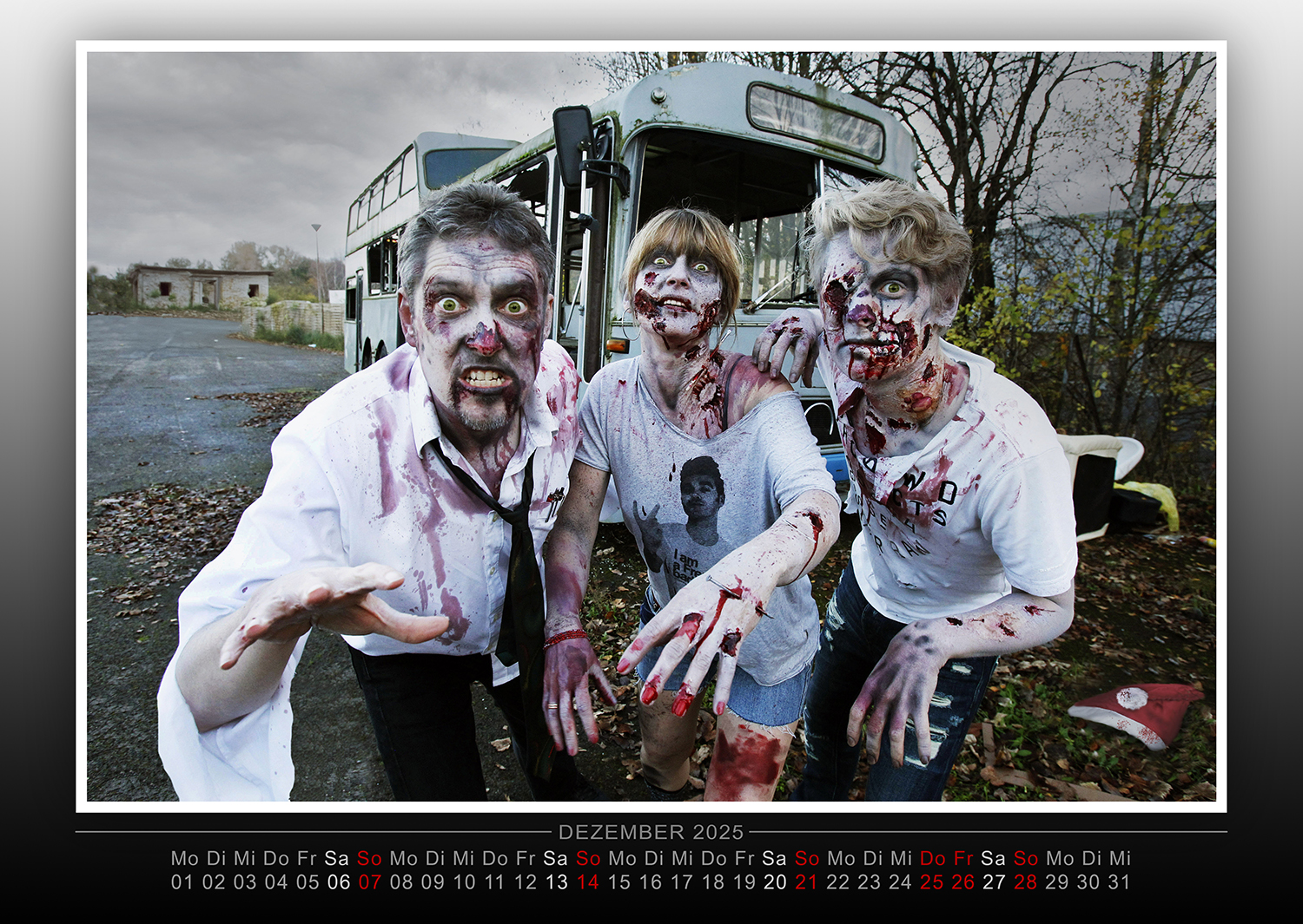 Kalender 2025: Farbkörper - Bodypainting Variationen