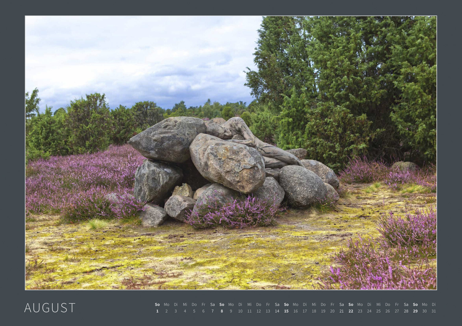 Kalender 2027: Bodypainting-Kunst, Mensch & Natur - Farbige Symbiosen