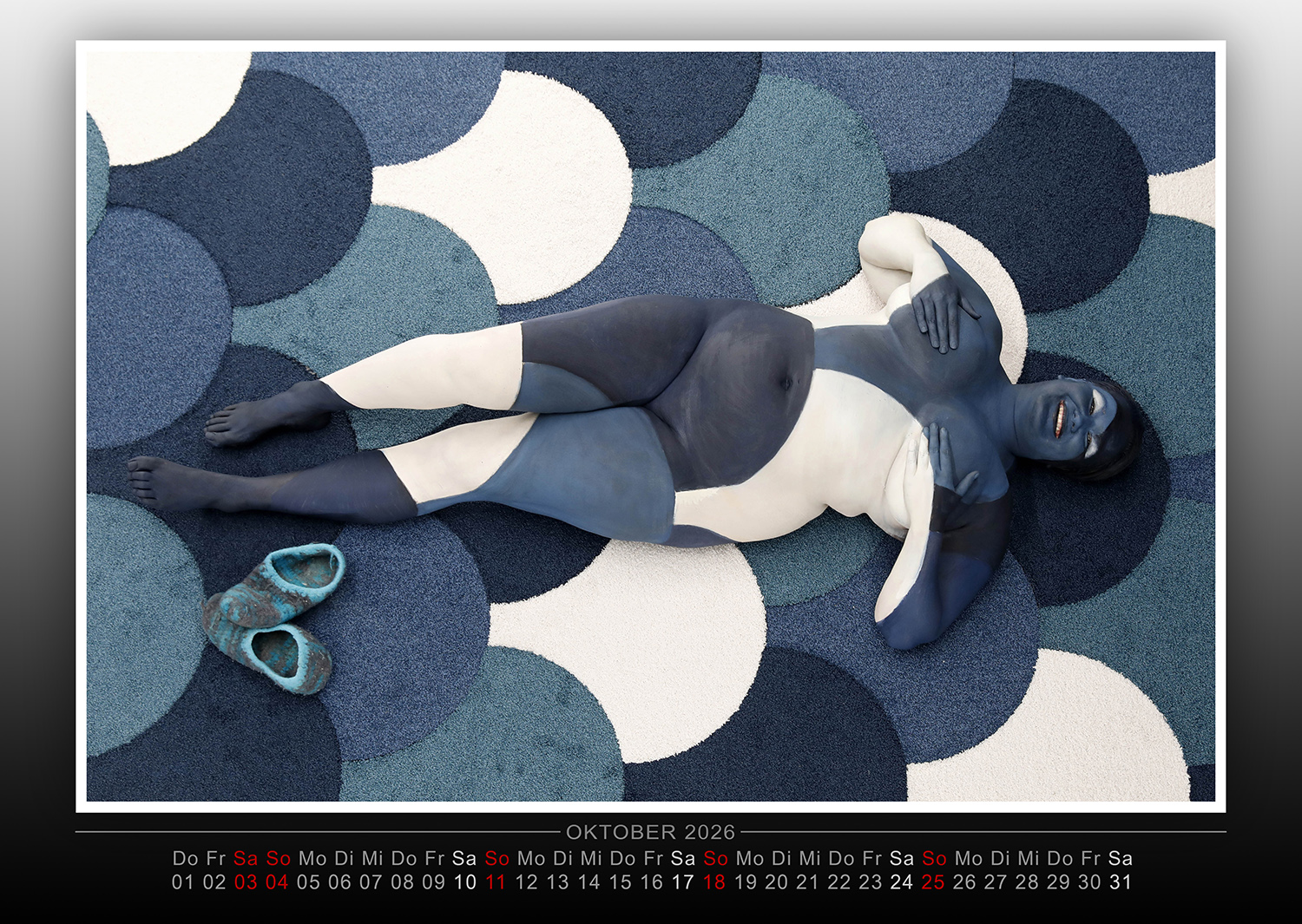 Kalender 2026: Farbkörper - Bodypainting Variationen Kalender 2026: Farbkörper - Bodypainting Variationen