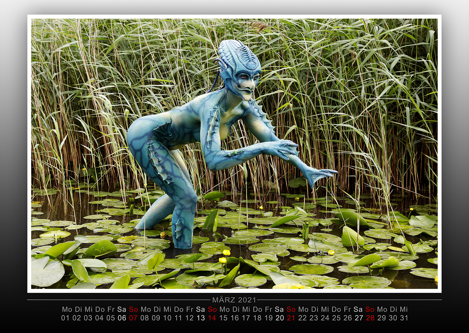 Kalender 2021: Farbkörper - Geek Art - Bodypainting & Transformaking Kalender 2021: Farbkörper - Geek Art - Bodypainting & Transformaking