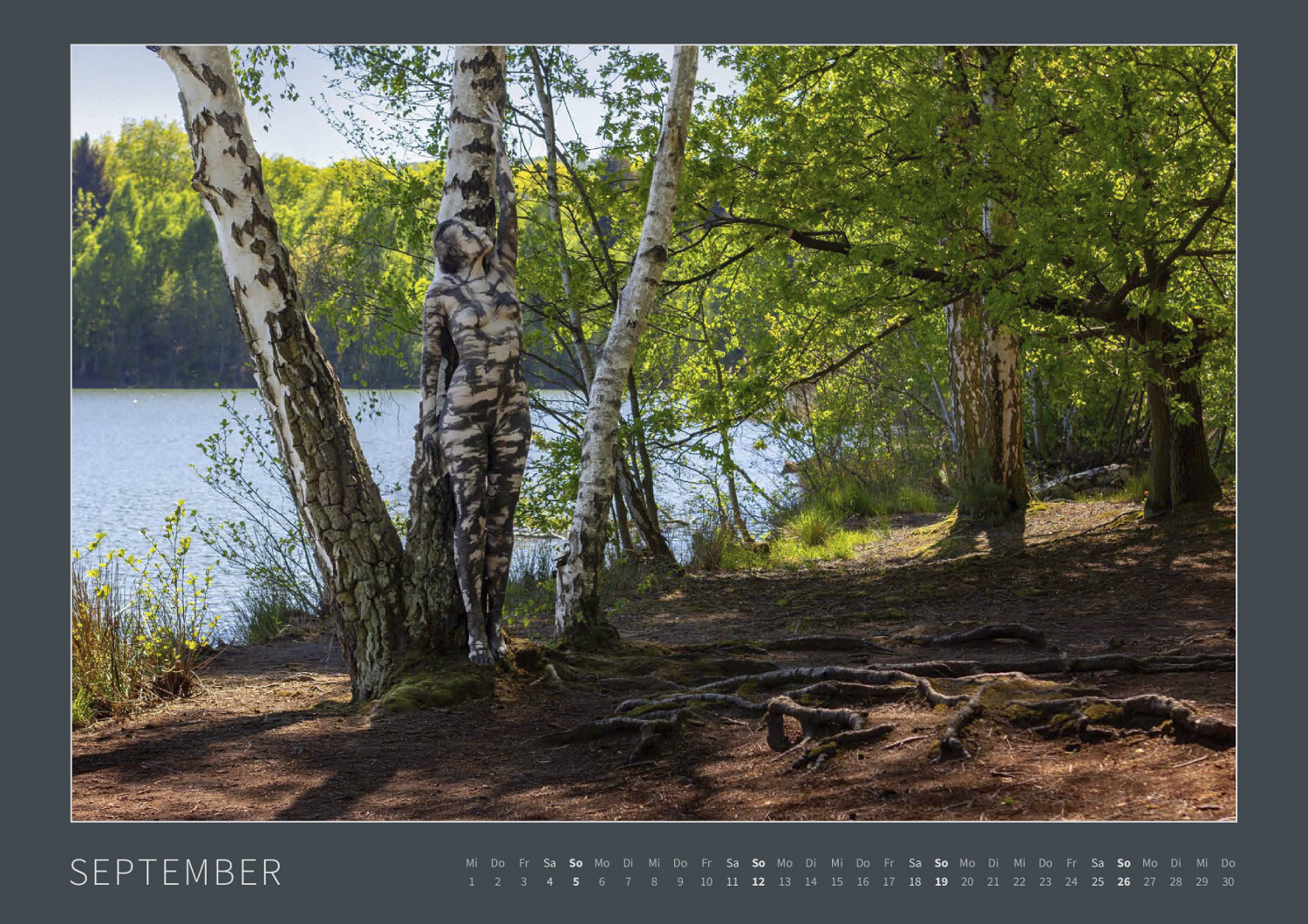 Kalender 2027: Bodypainting-Kunst, Mensch & Natur - Farbige Symbiosen