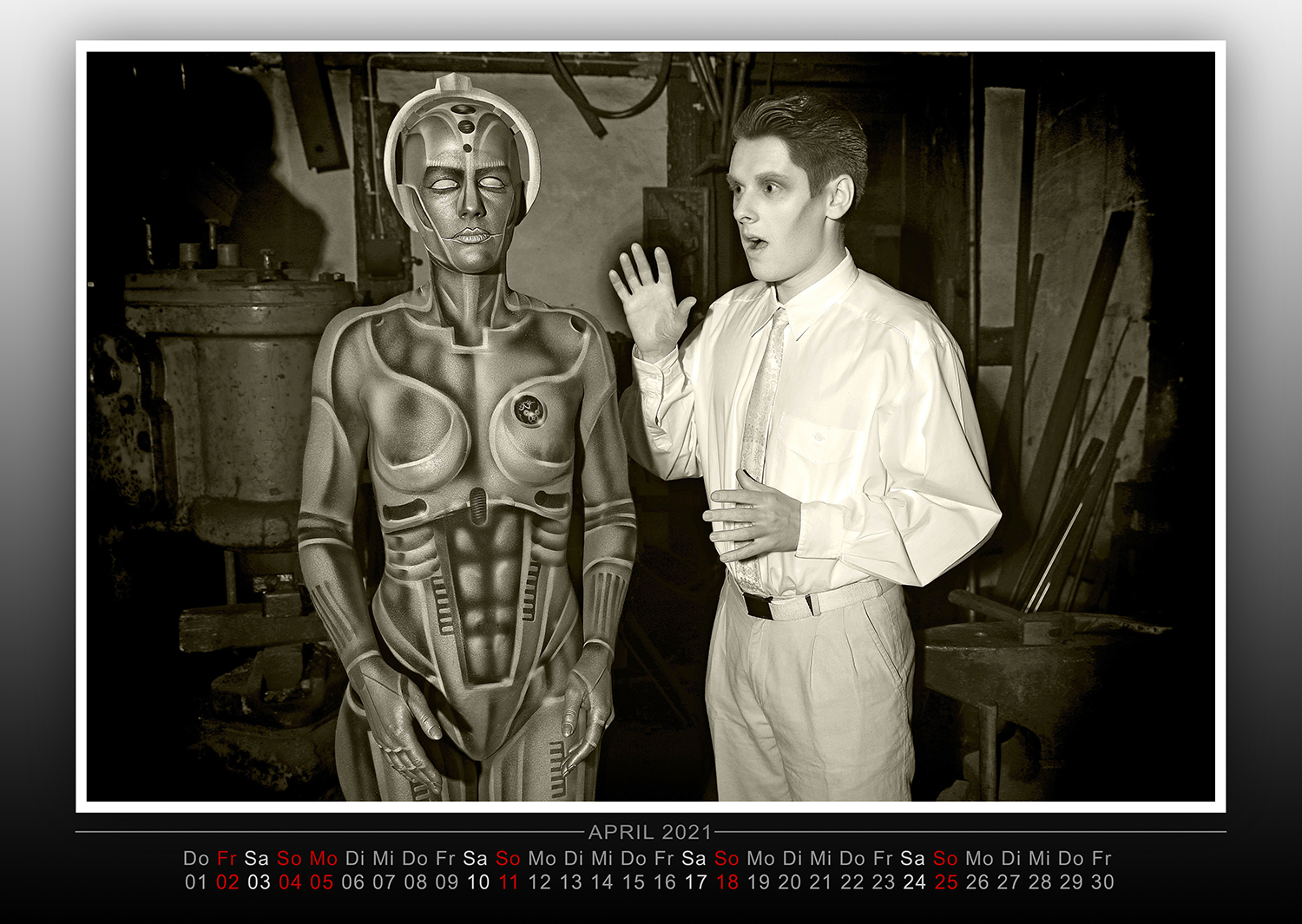 Kalender 2021: Farbkörper - Geek Art - Bodypainting & Transformaking Kalender 2021: Farbkörper - Geek Art - Bodypainting & Transformaking