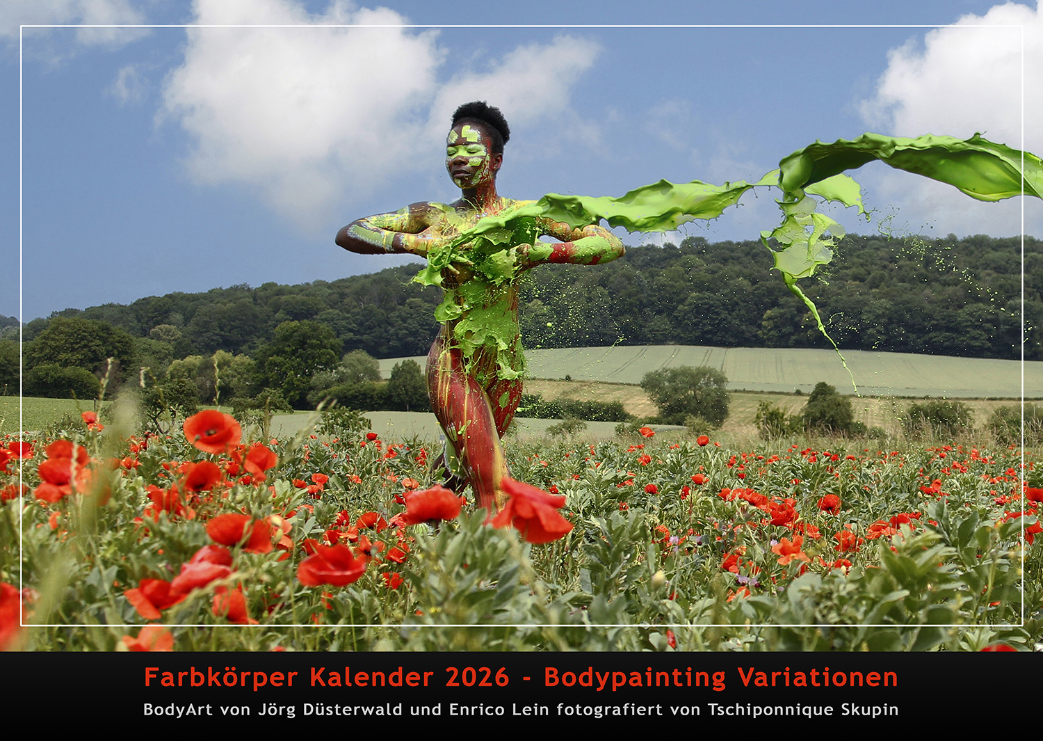 Kalender 2026: Farbkörper - Bodypainting Variationen Kalender 2026: Farbkörper - Bodypainting Variationen